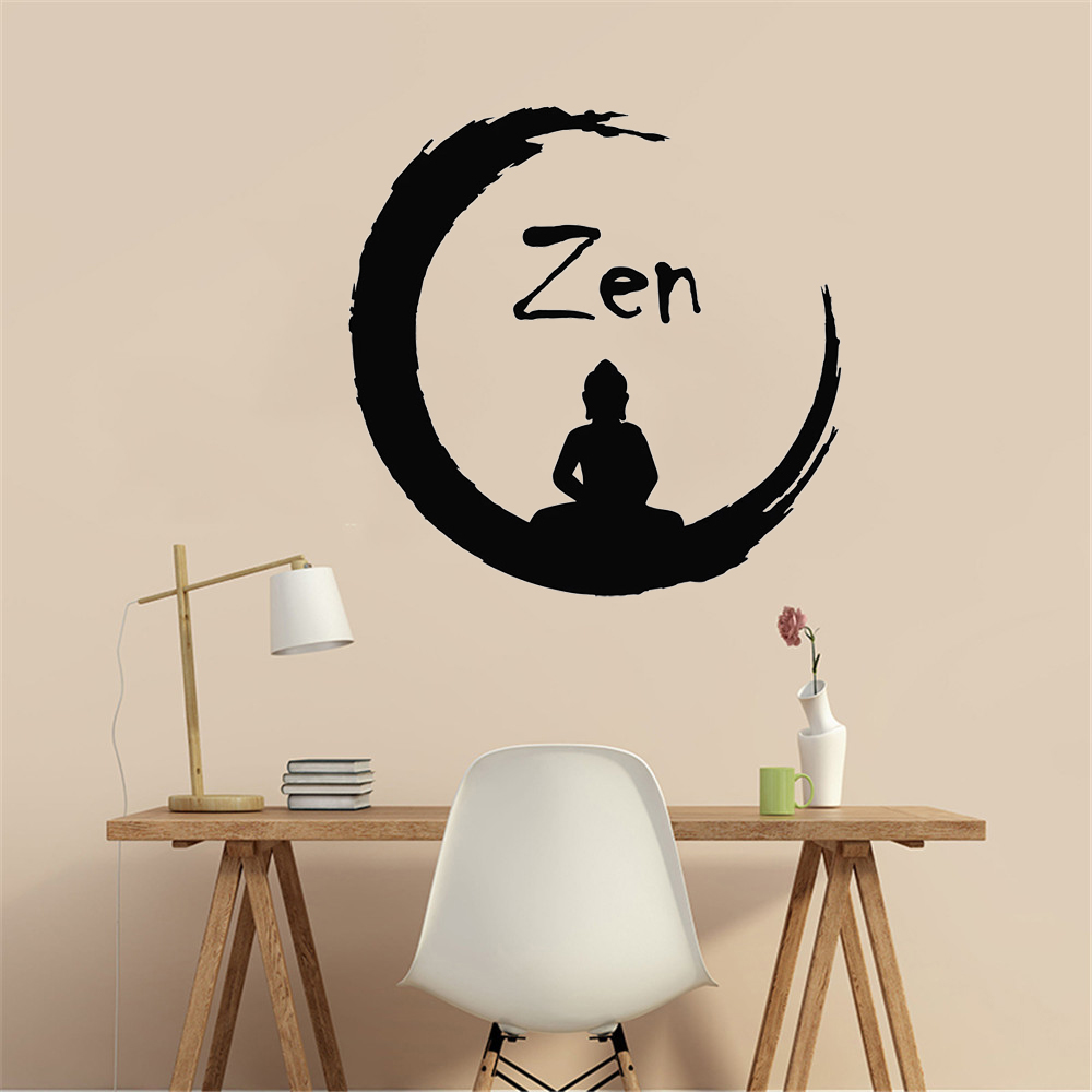 Interior Design Zen - Pegatinas de pared redondas Zen para