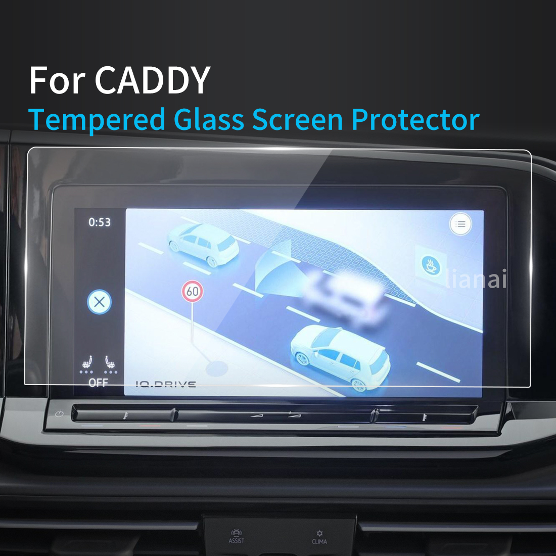 Interior Design Presentation - Protector de pantalla para VW Caddy