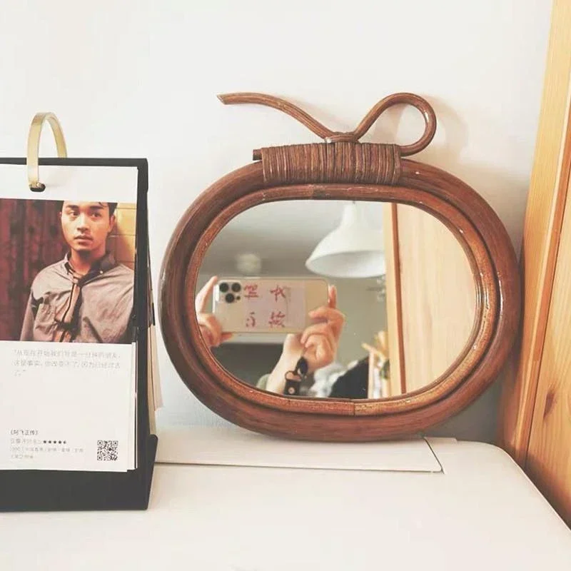 Espejo Redondo de Ratán Natura - Rattan Mirror Round reseña y precio
