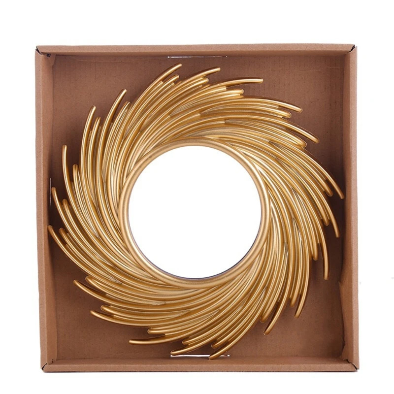 Espejo de maquillaje redondo d - Rattan Mirror Round reseña y precio