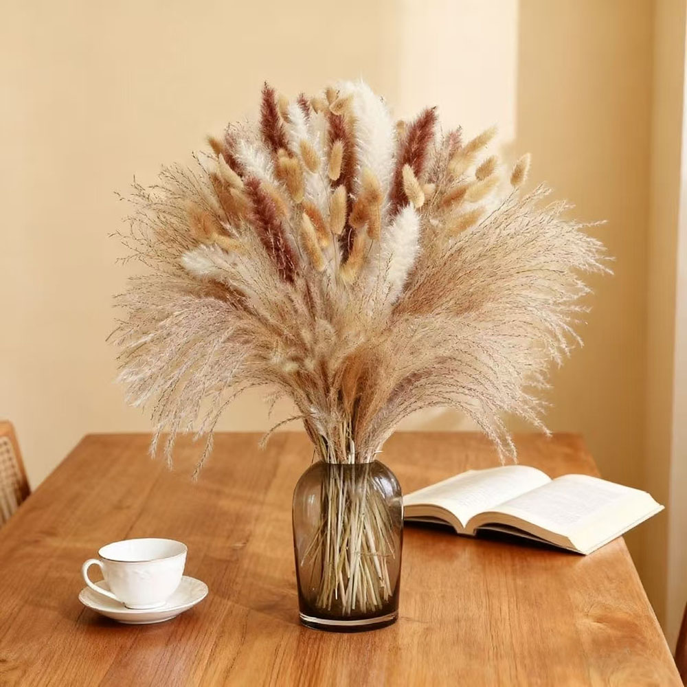 Ramo de flores secas mixtas na - Dried Pampas Bundle reseña y precio