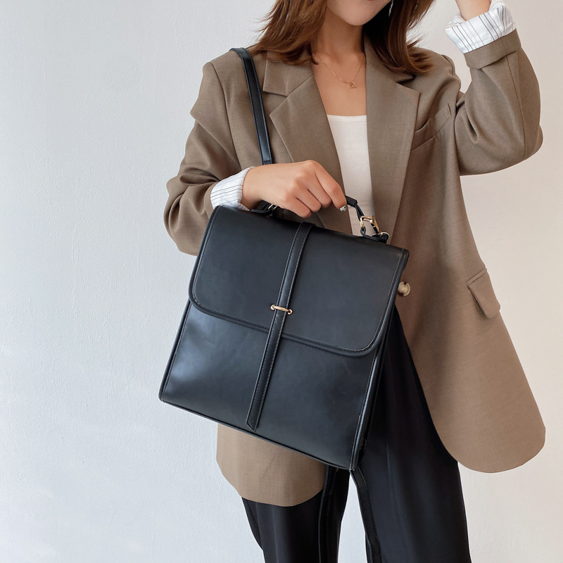 Mochila de piel sintética de a - Interior Design Simple reseña y precio