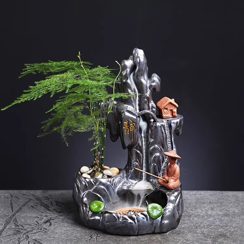 Quemador de incienso de cerámi - Interior Design Zen reseña y precio
