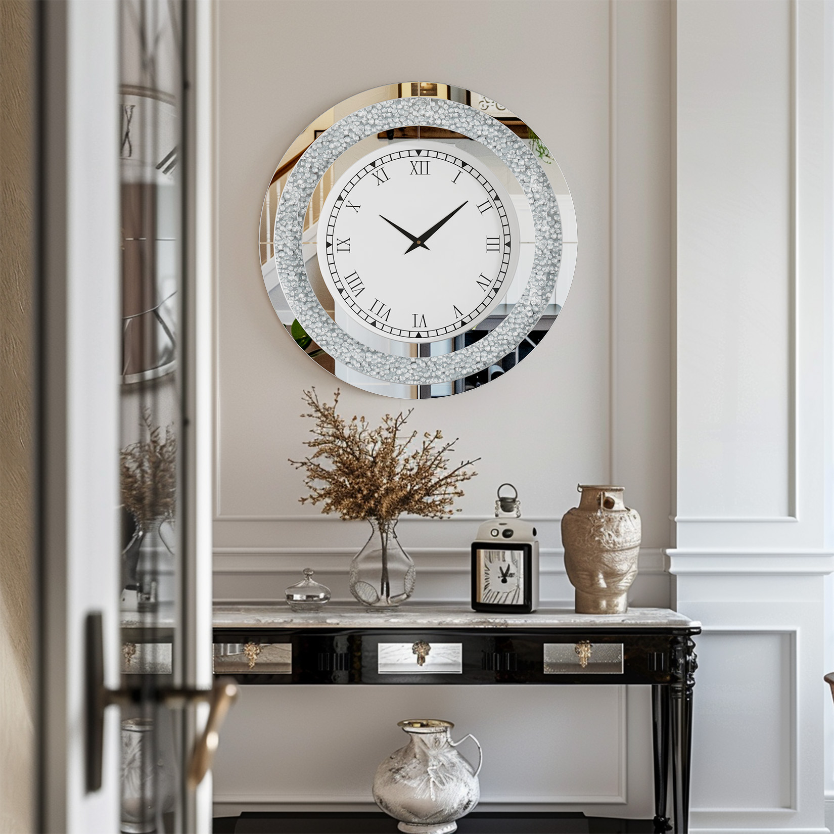 Espejo redondo tintado de plat - Rattan Mirror Round reseña y precio