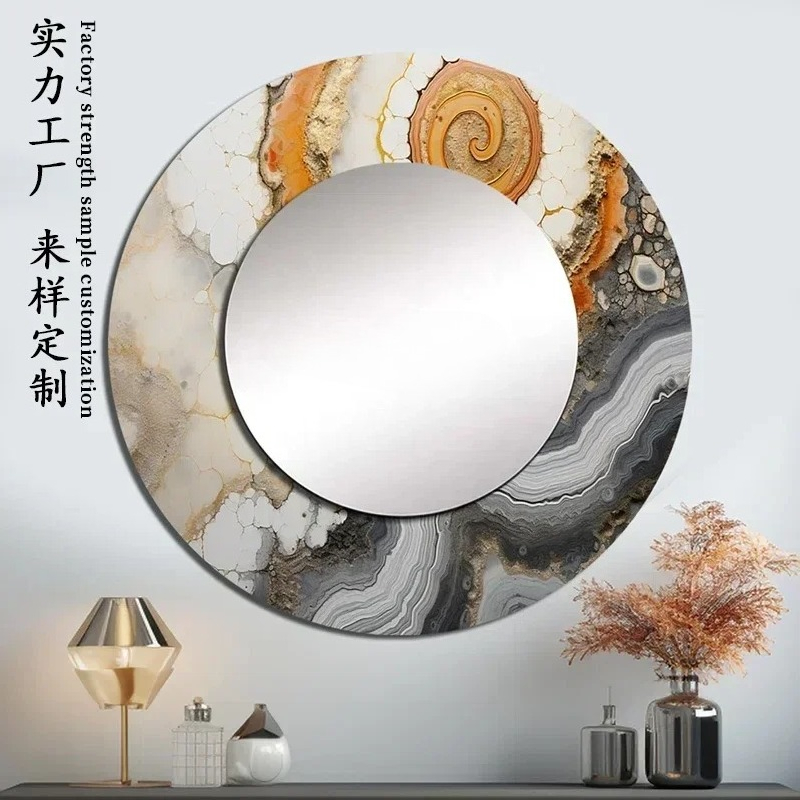 Espejo redondo personalizado,  - Rattan Mirror Round reseña y precio