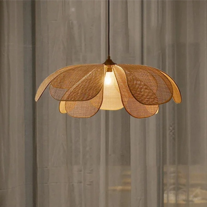 Lámpara Colgante de Mimbre Jap - Interior Design Zen reseña y precio