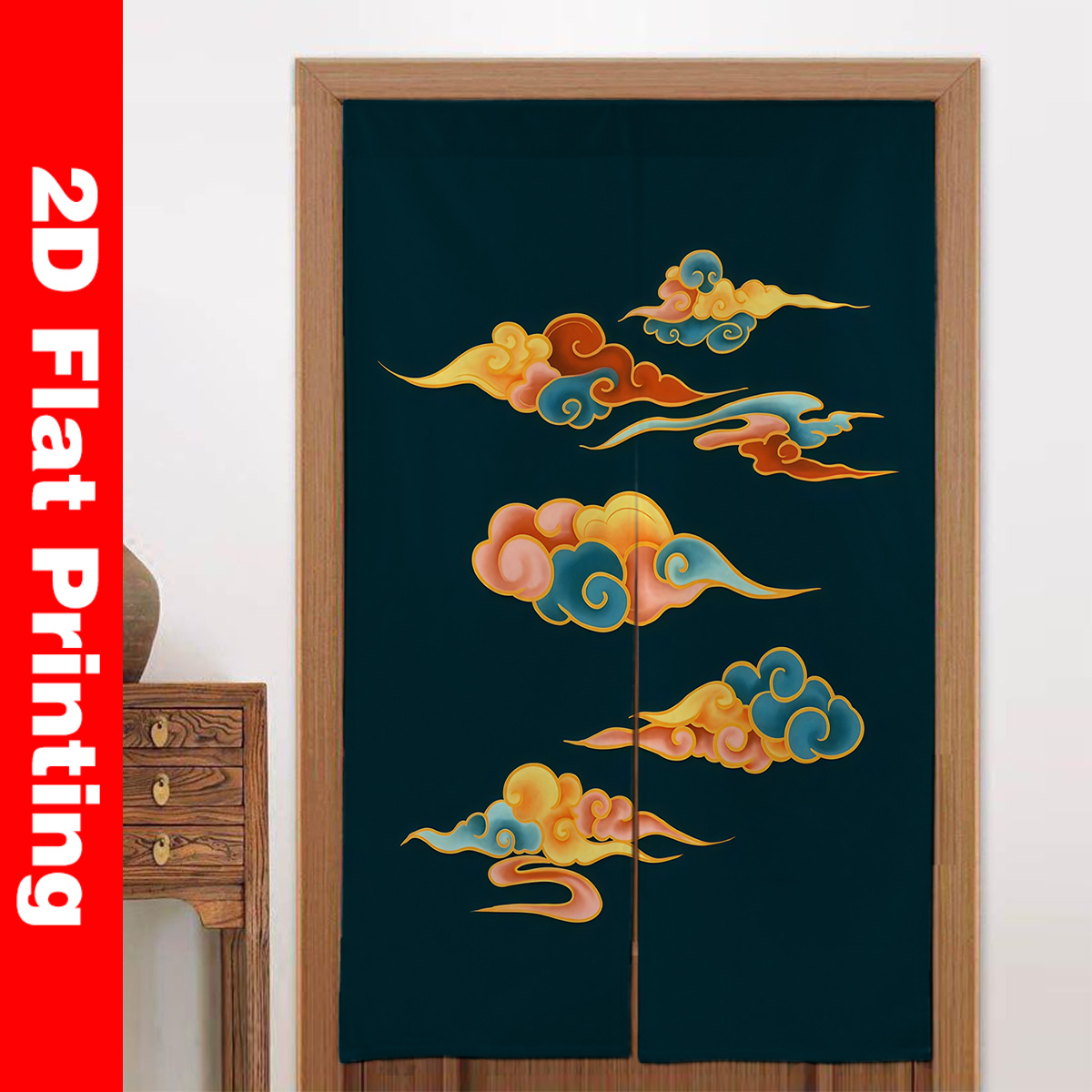 Cortina Japonesa para Puerta,  - Interior Design Zen reseña y precio
