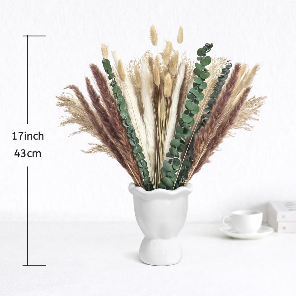 65 Piezas de Flores Secas Natu - Dried Pampas Bundle reseña y precio