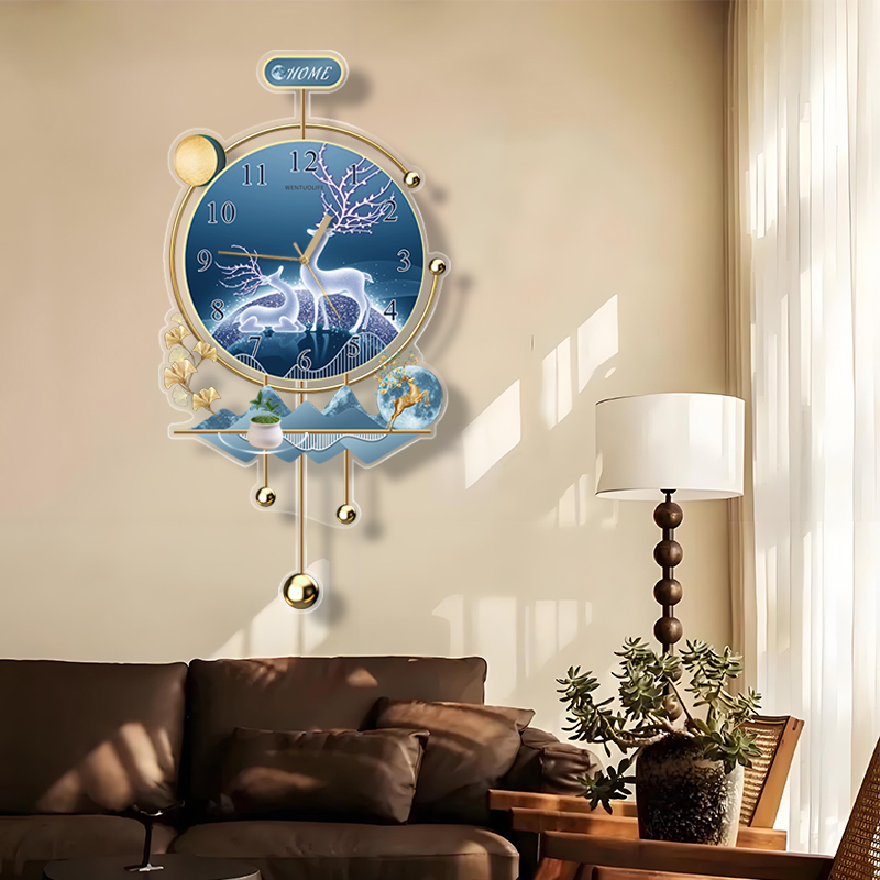 Reloj de pared Zen con movimie - Interior Design Zen reseña y precio